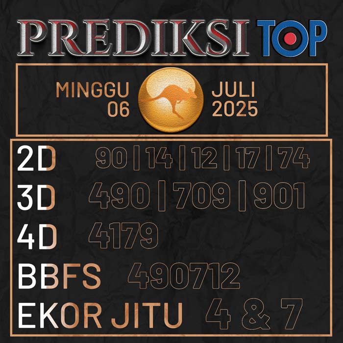PREDIKSI TOP TOGEL SYDNEYPREDIKSI TOP TOGEL SYDNEY