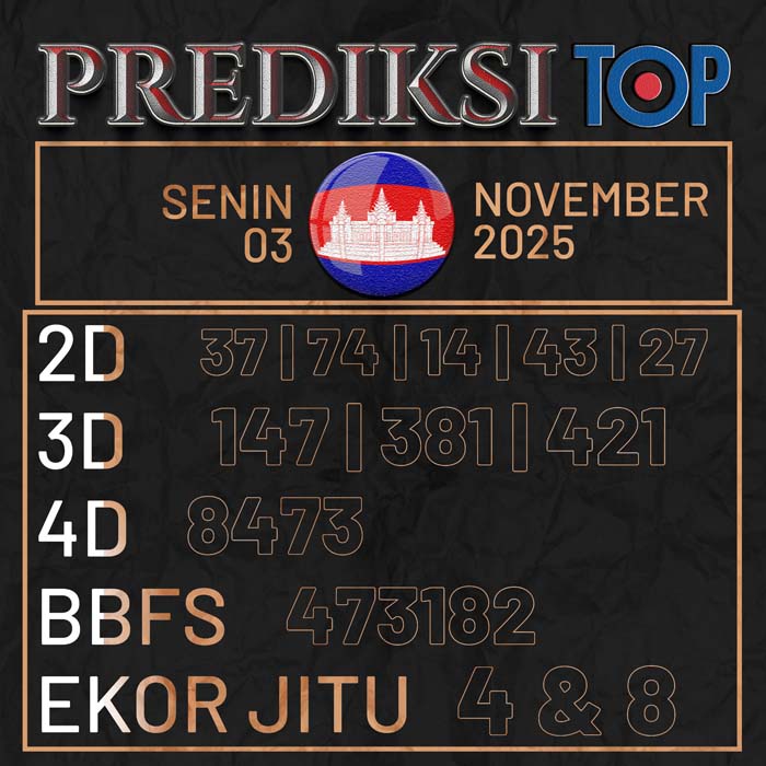 PREDIKSI TOP TOGEL CAMBODIA