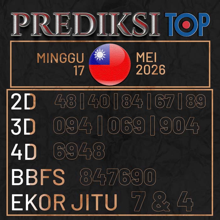 PREDIKSI TOP TOGEL TAIWAN